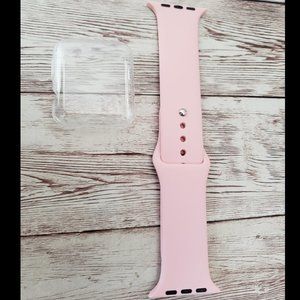 Watch Band & 44mm Cover Case for Apple Watch S/M